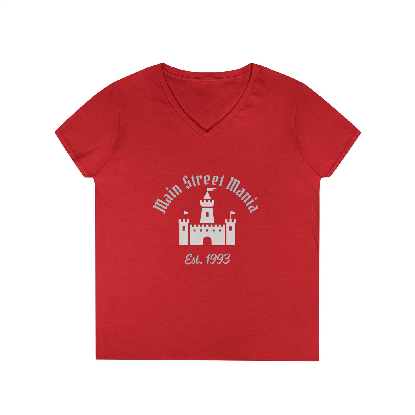 Disney Castle Ladies' V-Neck T-Shirt