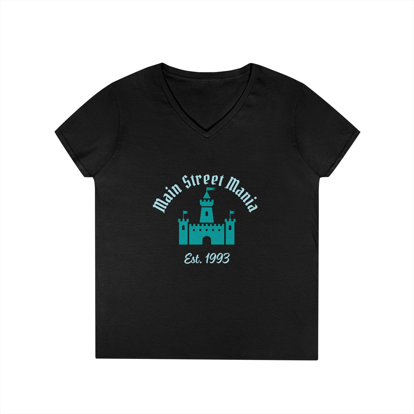Disney Castle Ladies' V-Neck T-Shirt