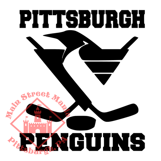 Pittsburgh Penguins Sticker Decal