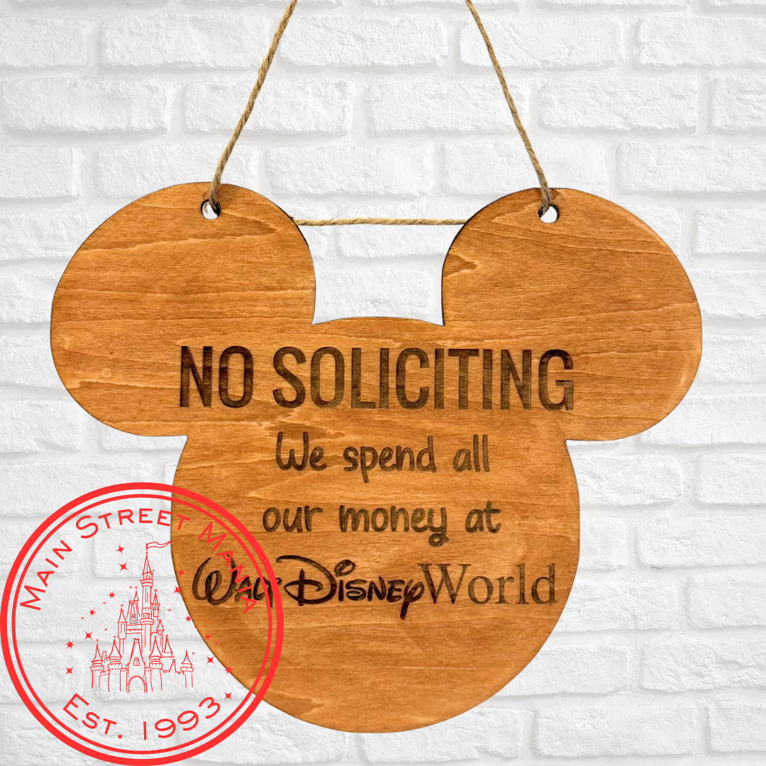 No Soliciting Door Hanger