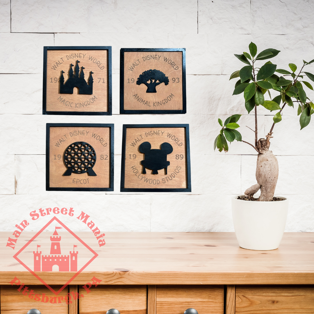 4 Parks Mini Plaques