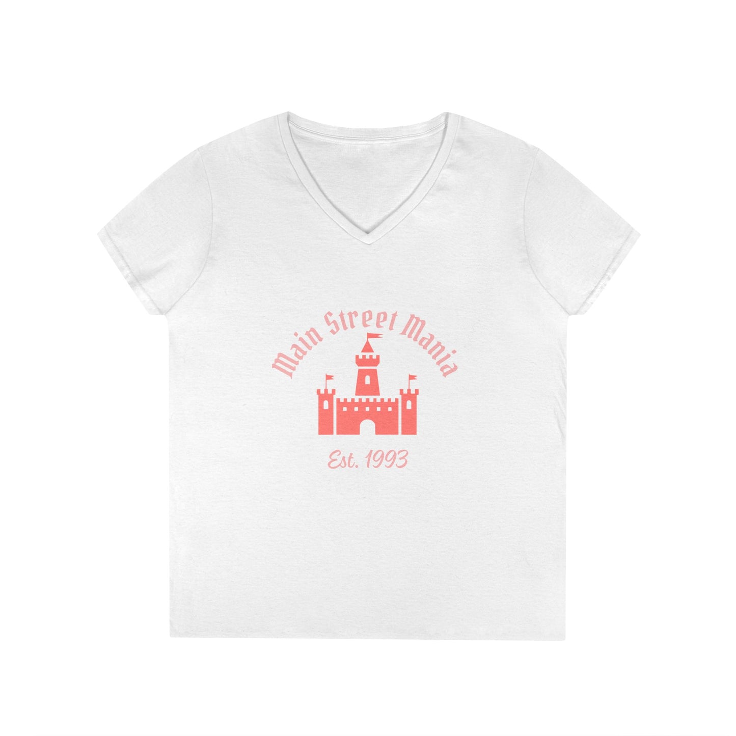 Disney Castle Ladies' V-Neck T-Shirt