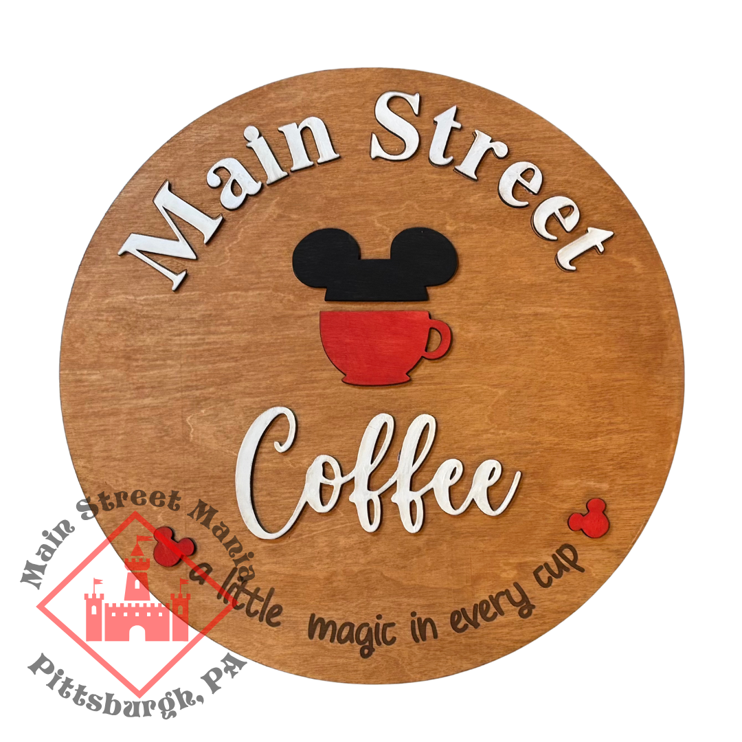 Main Street Coffee Sign