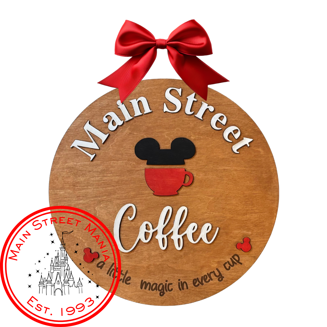 Main Street Coffee Sign