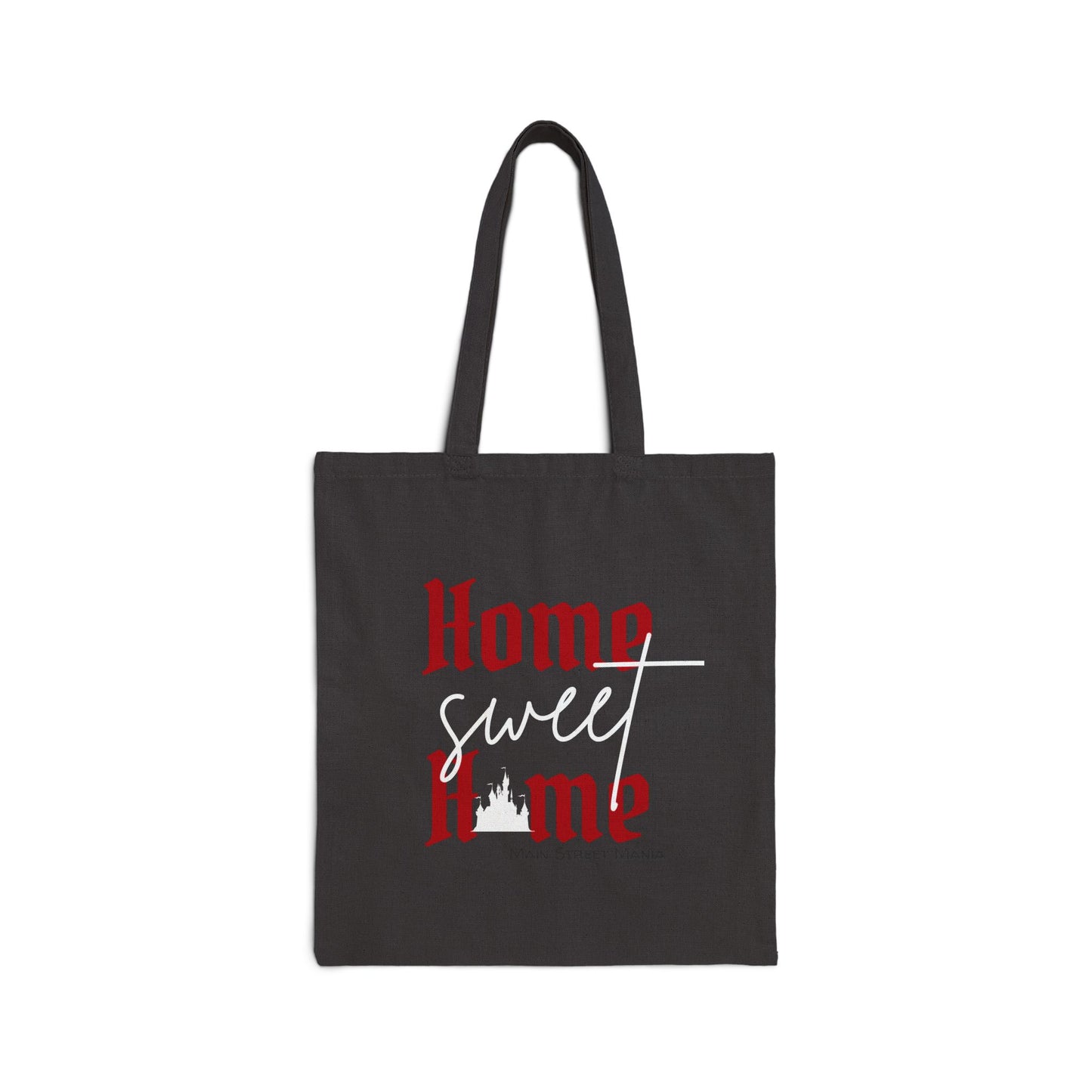 Home Sweet Home Canvas Tote Bag - Eco-Friendly, Reusable, Shopping, Gift, Home Decor