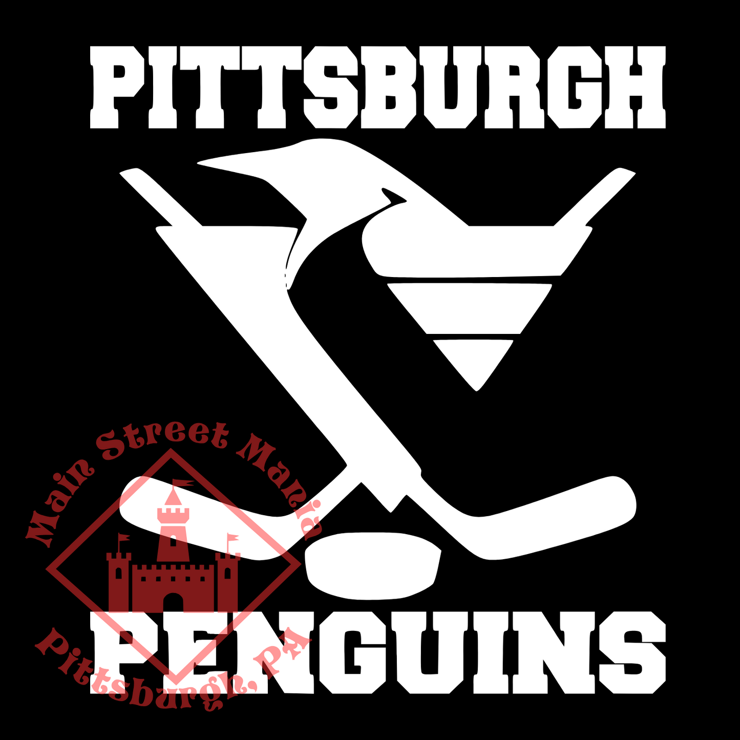 Pittsburgh Penguins Sticker Decal