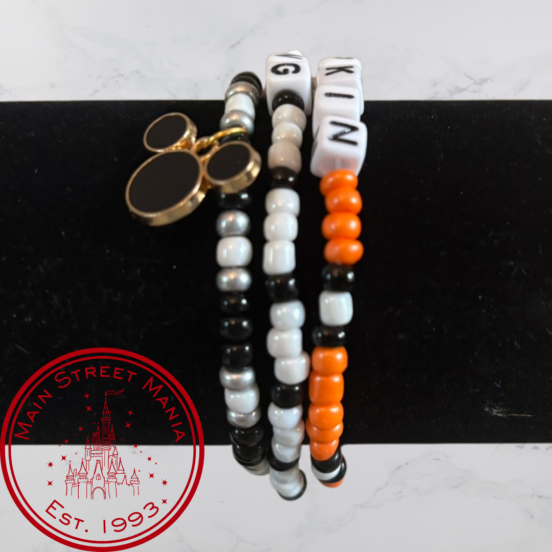 Pumpkin King Stack Bracelet Set