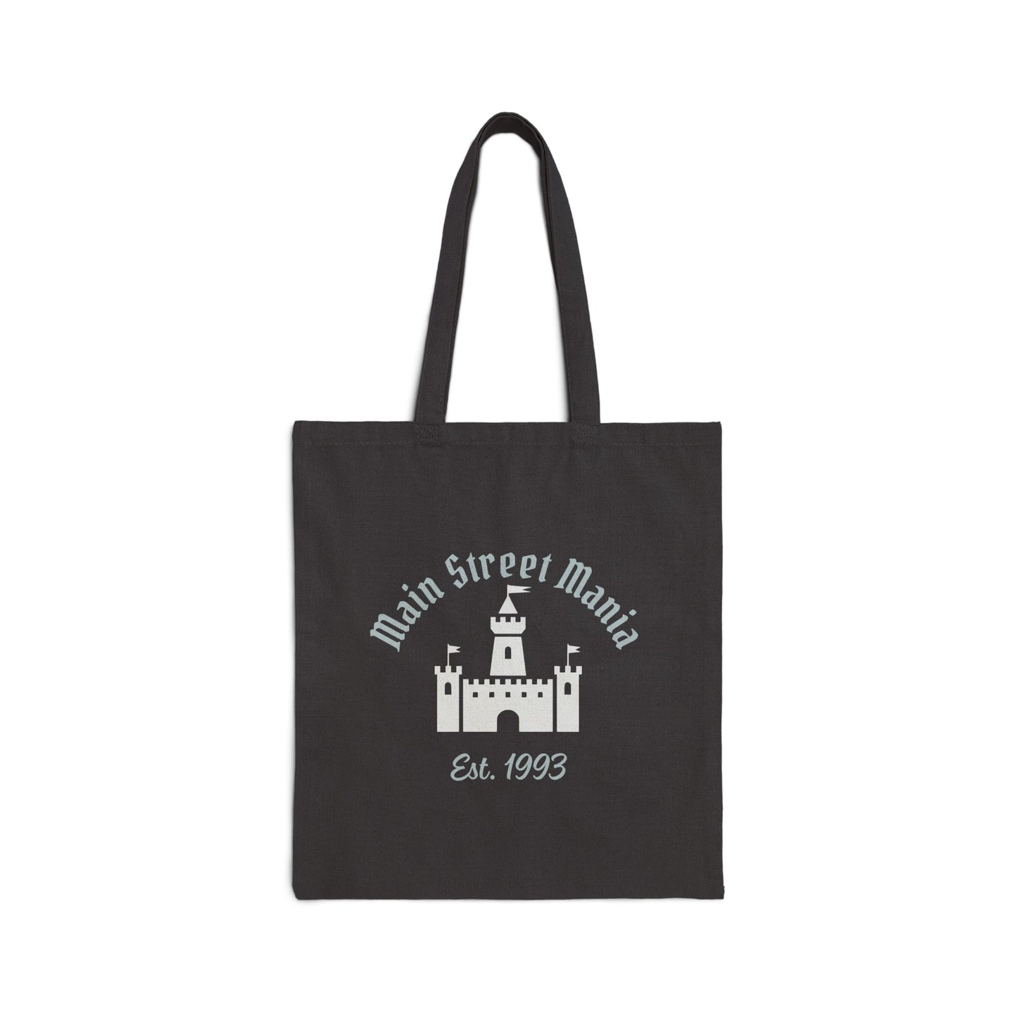 Main Street Mania Cotton Canvas Tote Bag - Eco-Friendly Shopping, Beach, & Travel Bag, Gift for Disney Lovers, Fun & Functional!