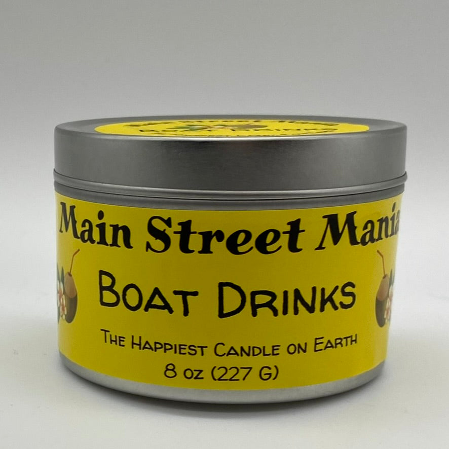Boat Drinks Jimmy Buffett Happiest Candle On Earth