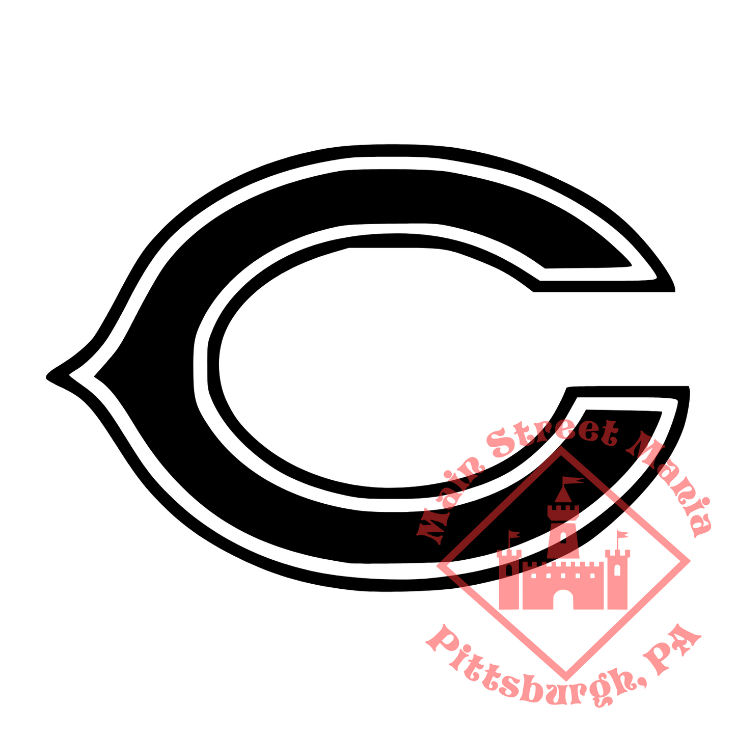 Bears C Logo Sticker Decal