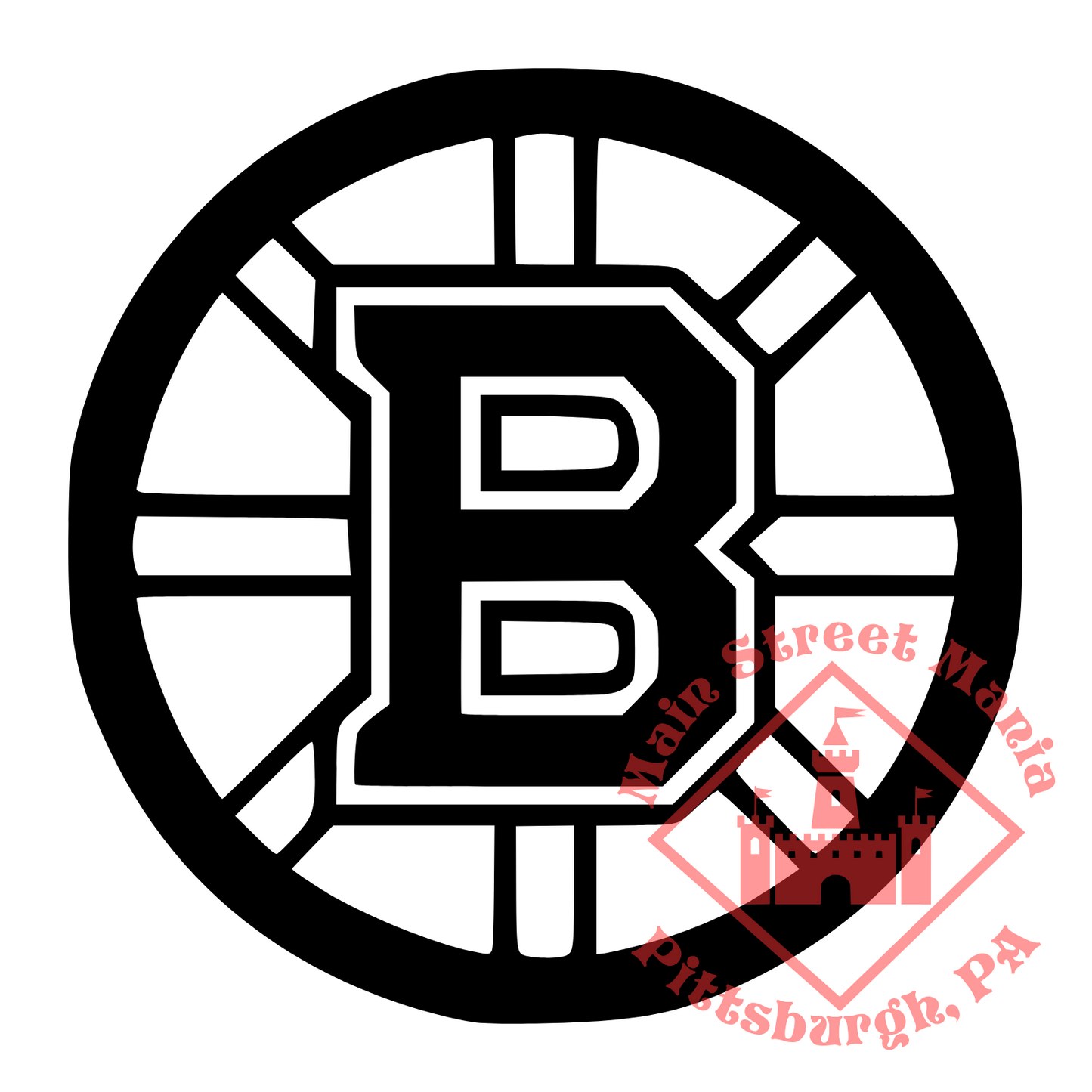 Boston Bruins Logo Sticker Decal
