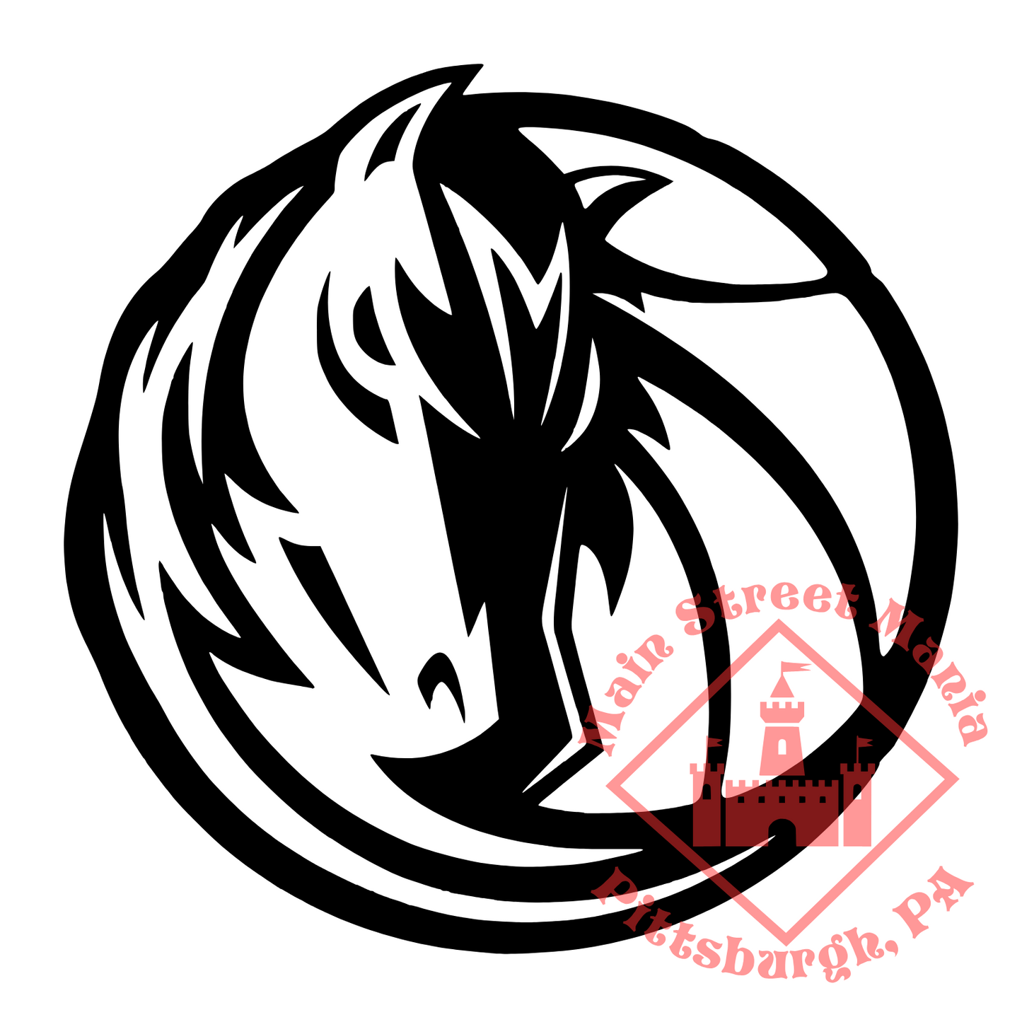 Mavericks Logo Sticker Decal