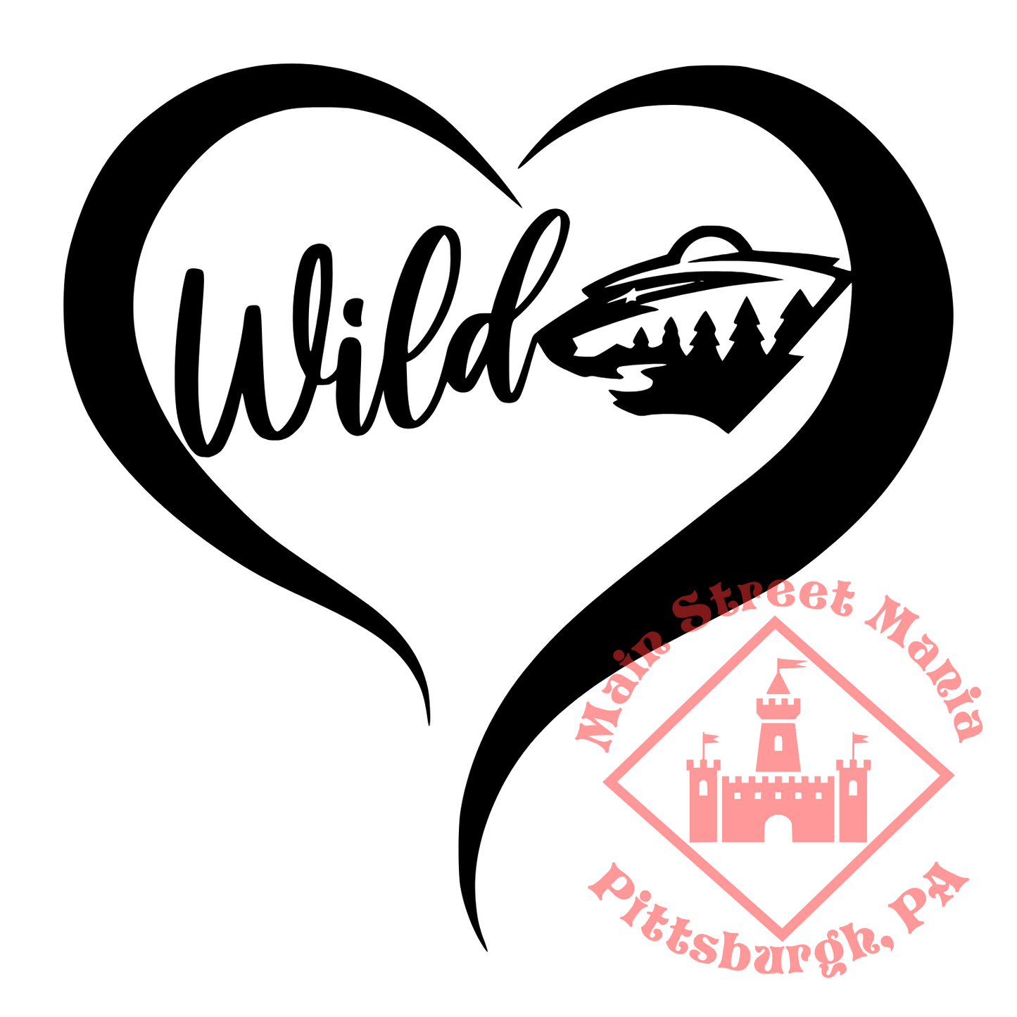 Wild Heart Sticker Decal