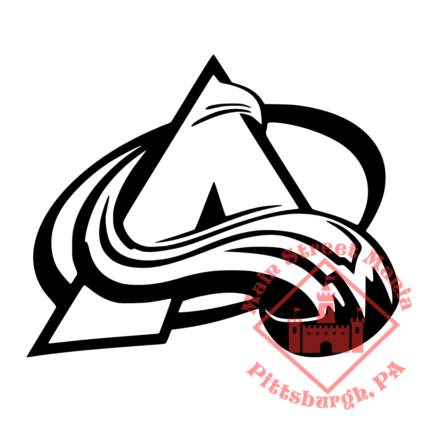 Avalanche A Logo Sticker Decal