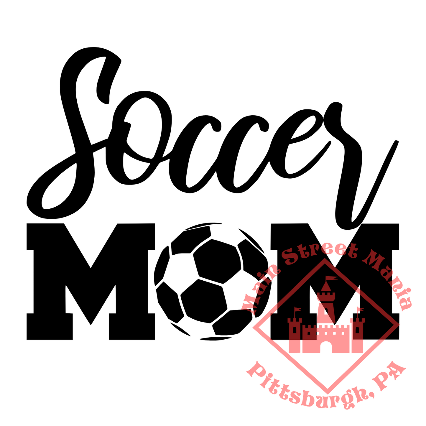 Soccer Mom Sticker Decal