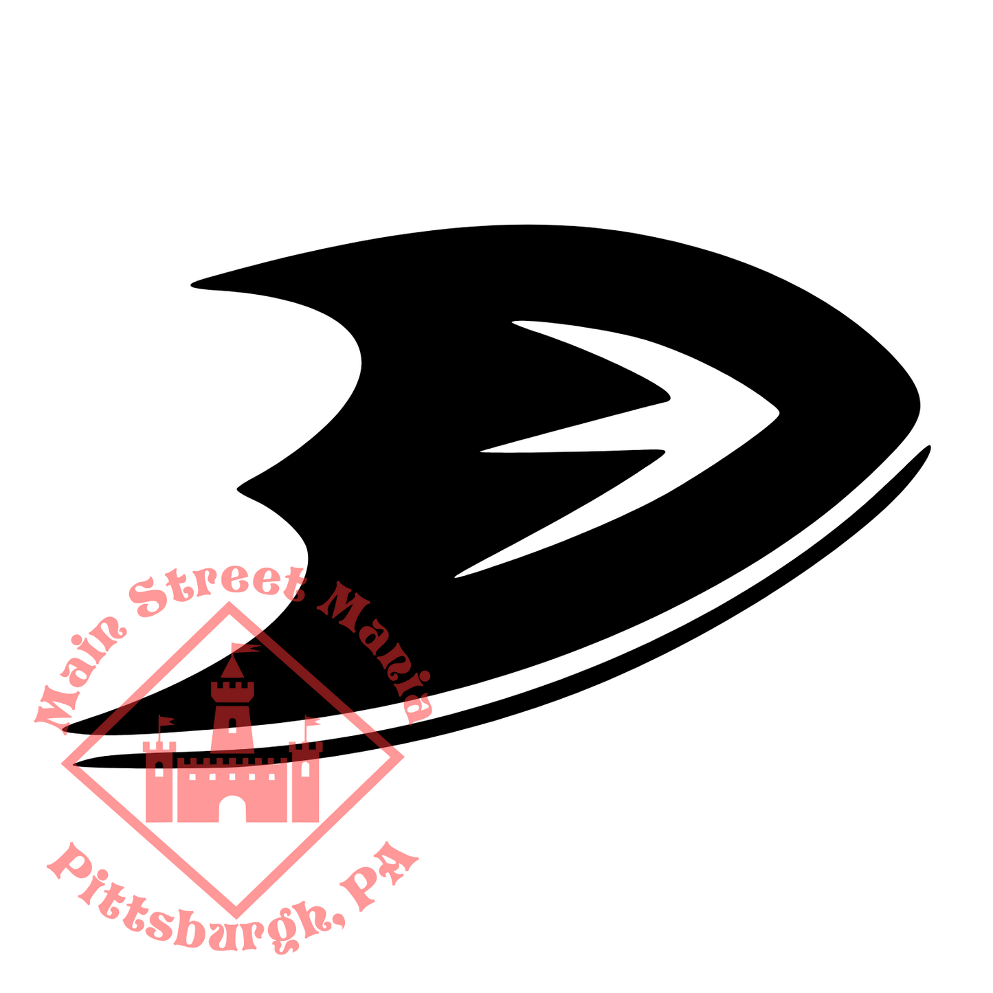 Ducks D Decal Sticker Decal