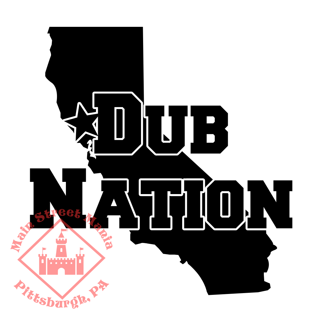 Golden State Warriors Dub Nation Sticker Decal