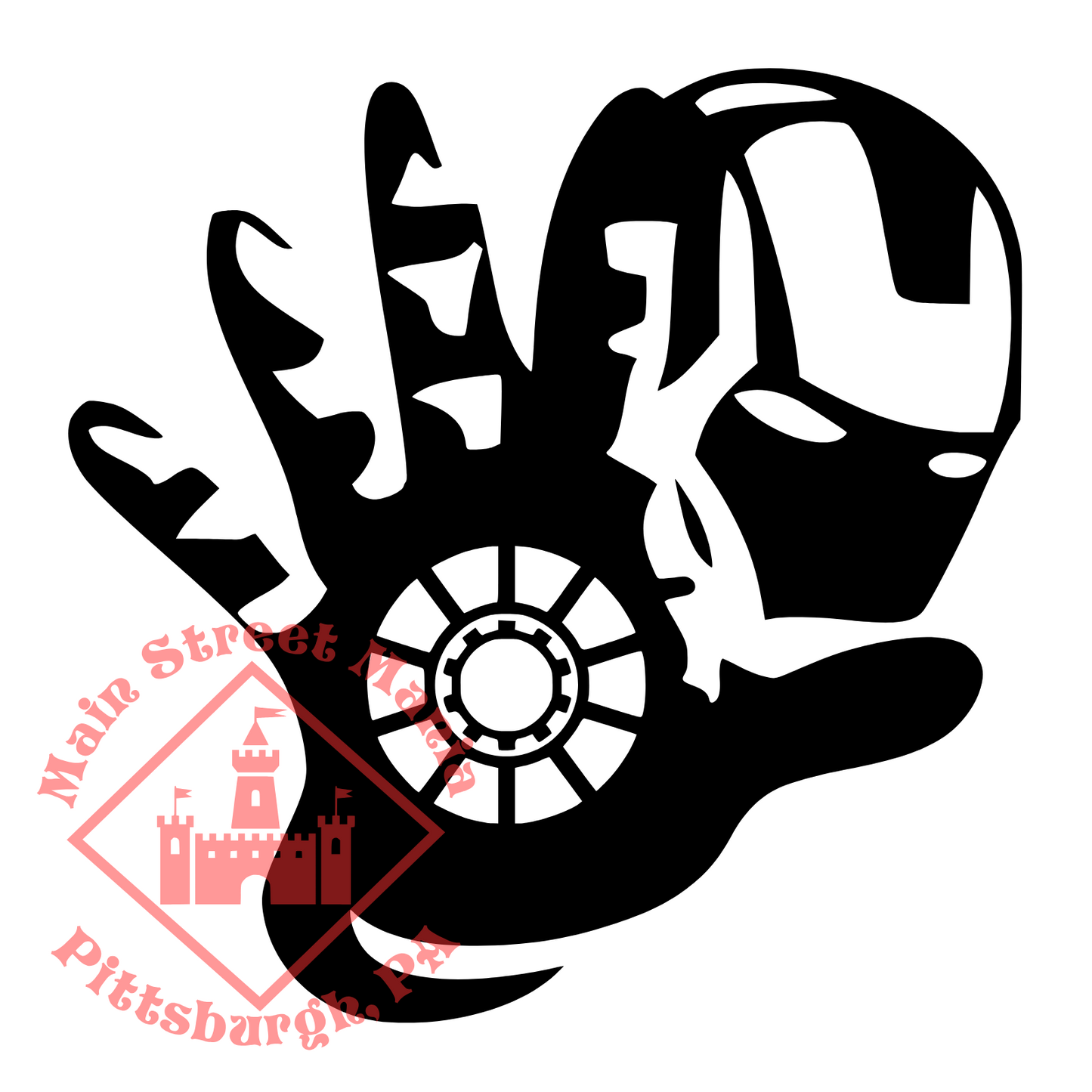 Iron Man Sticker Decal