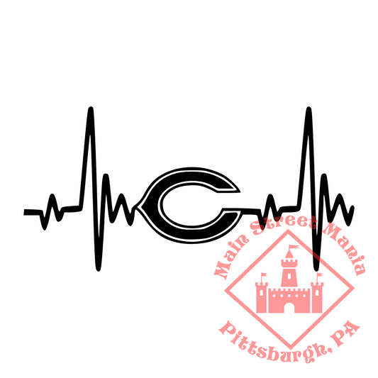 Bears Heartbeat Sticker Decal