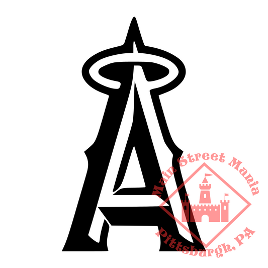 Angels A Logo Sticker Decal