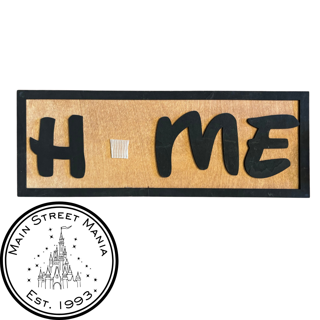 Home Mickey Ears Interchangeable Sign Base