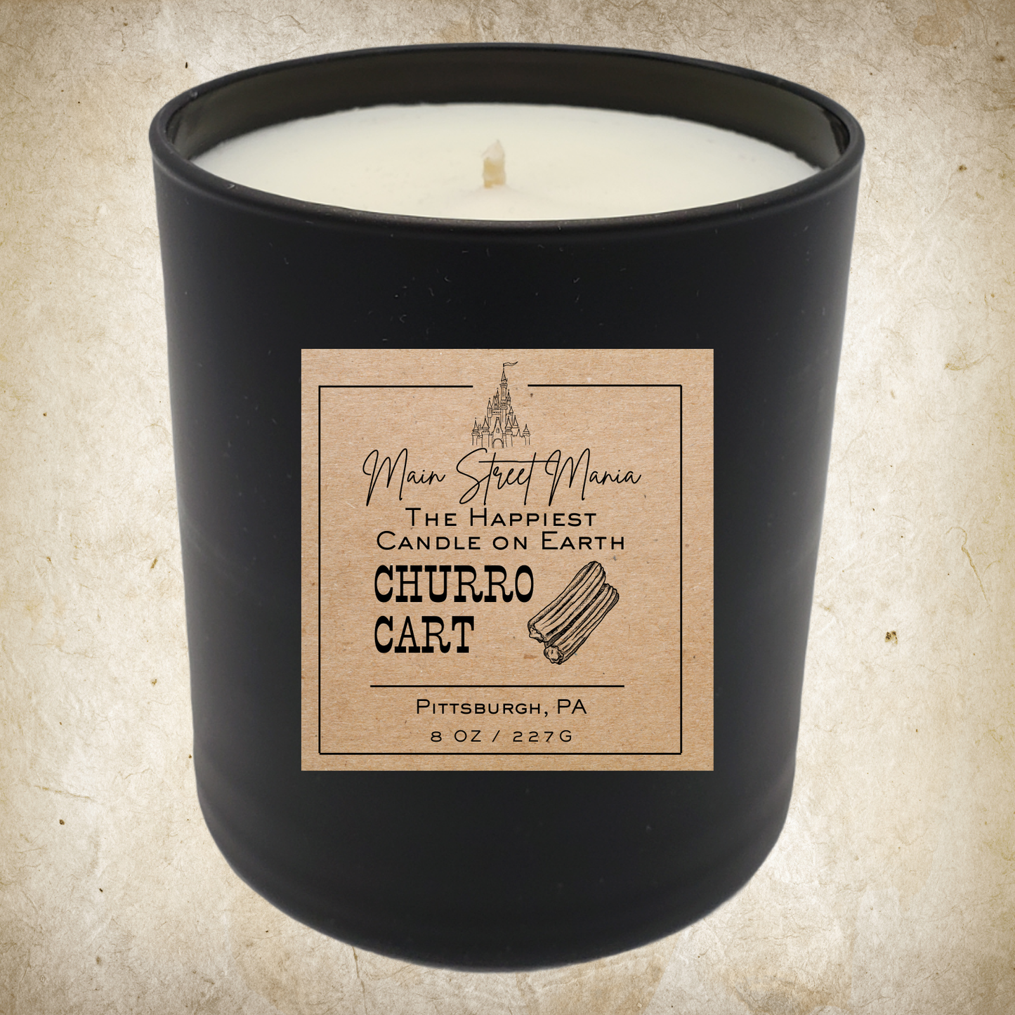 Churro Cart Happiest Candle On Earth