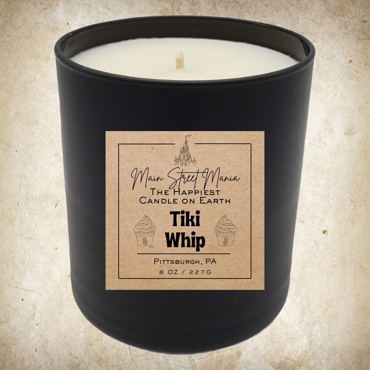 Tiki Whip Happiest Candle on Earth