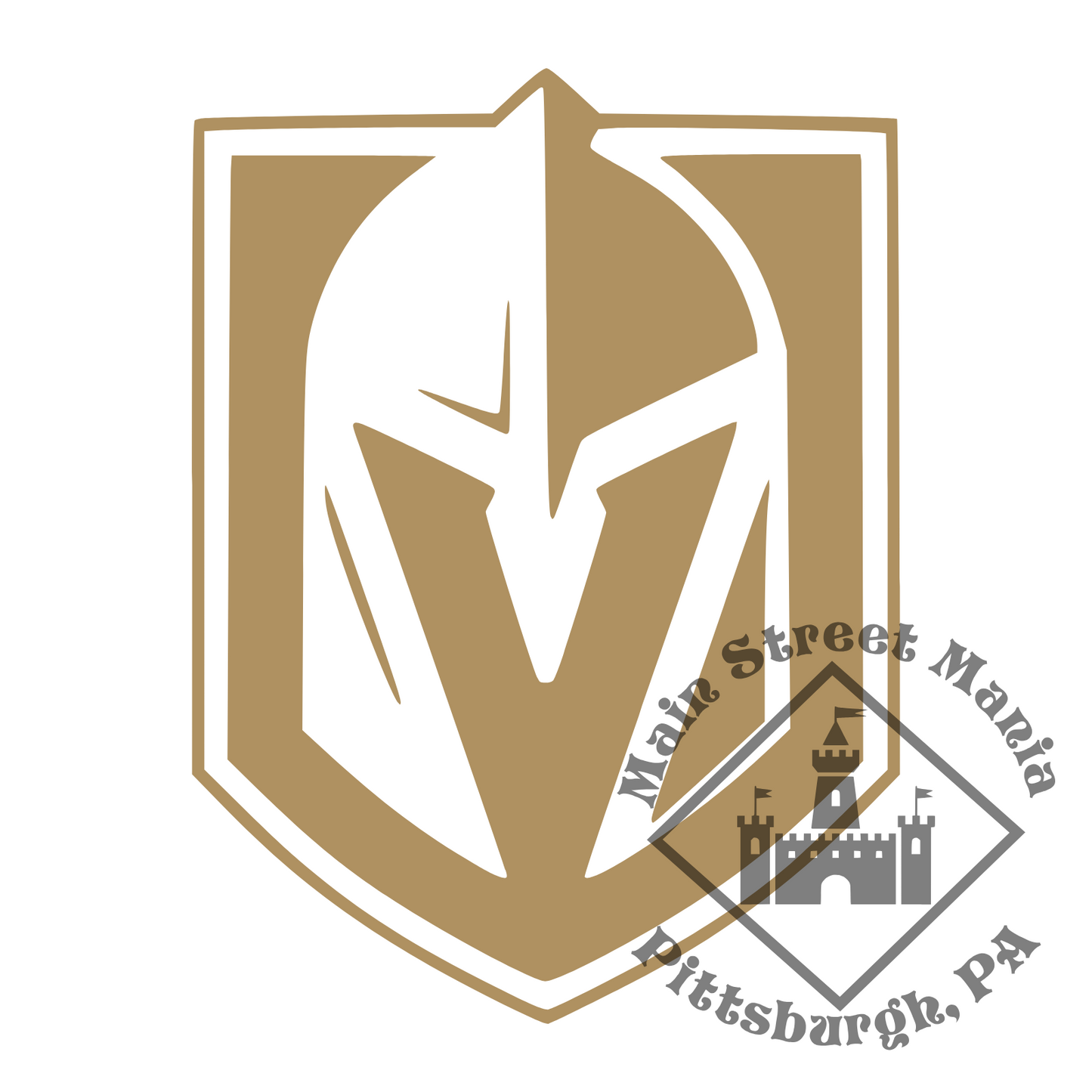Golden Knights Logo Sticker Decal