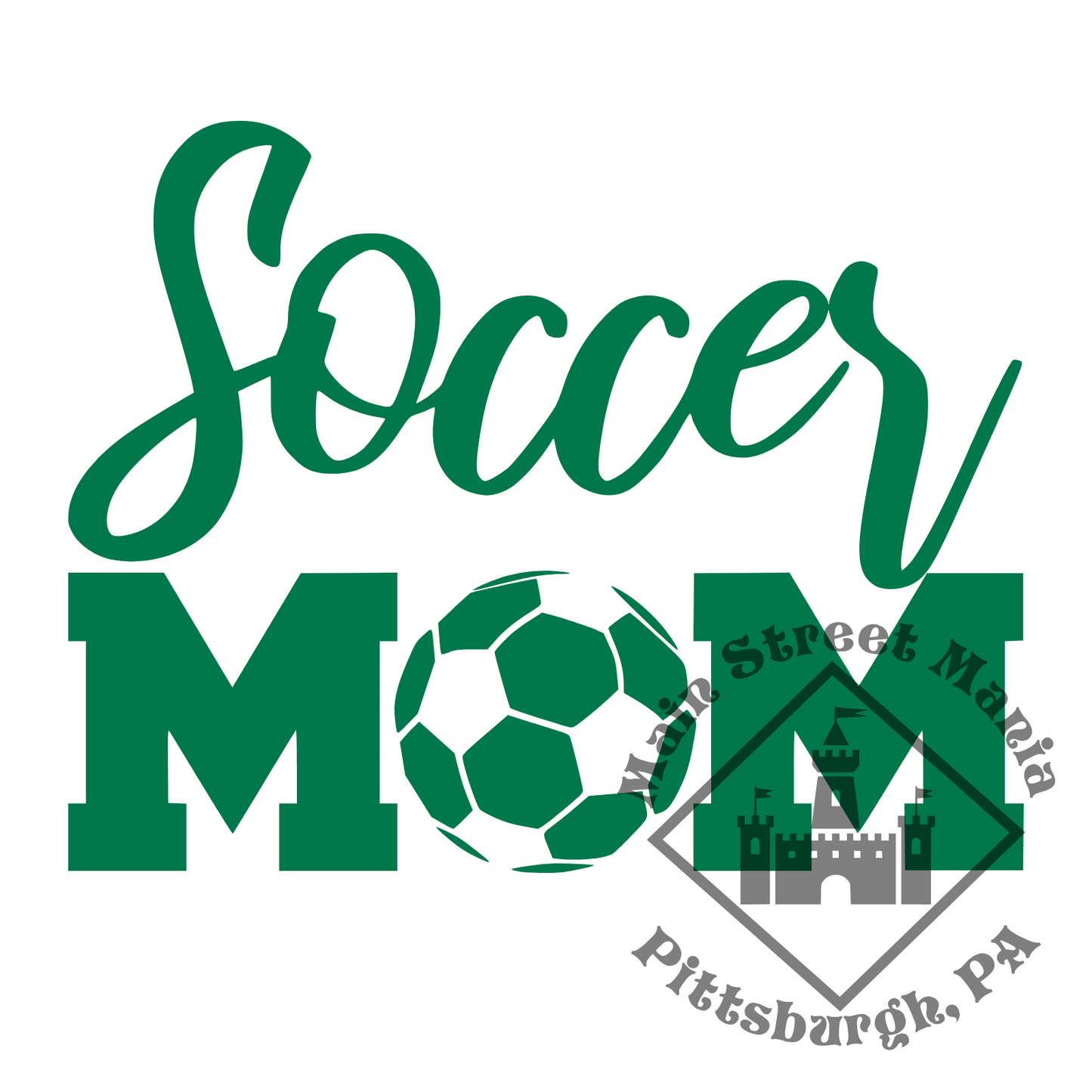 Soccer Mom Sticker Decal