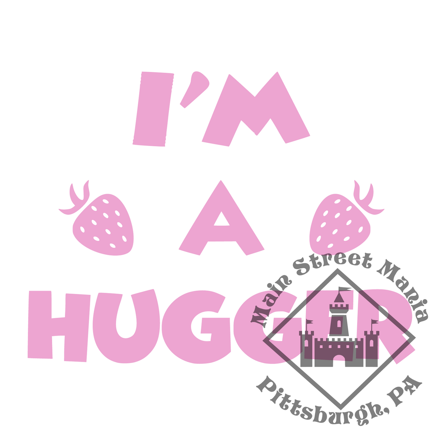 I'm A Hugger Sticker Decal
