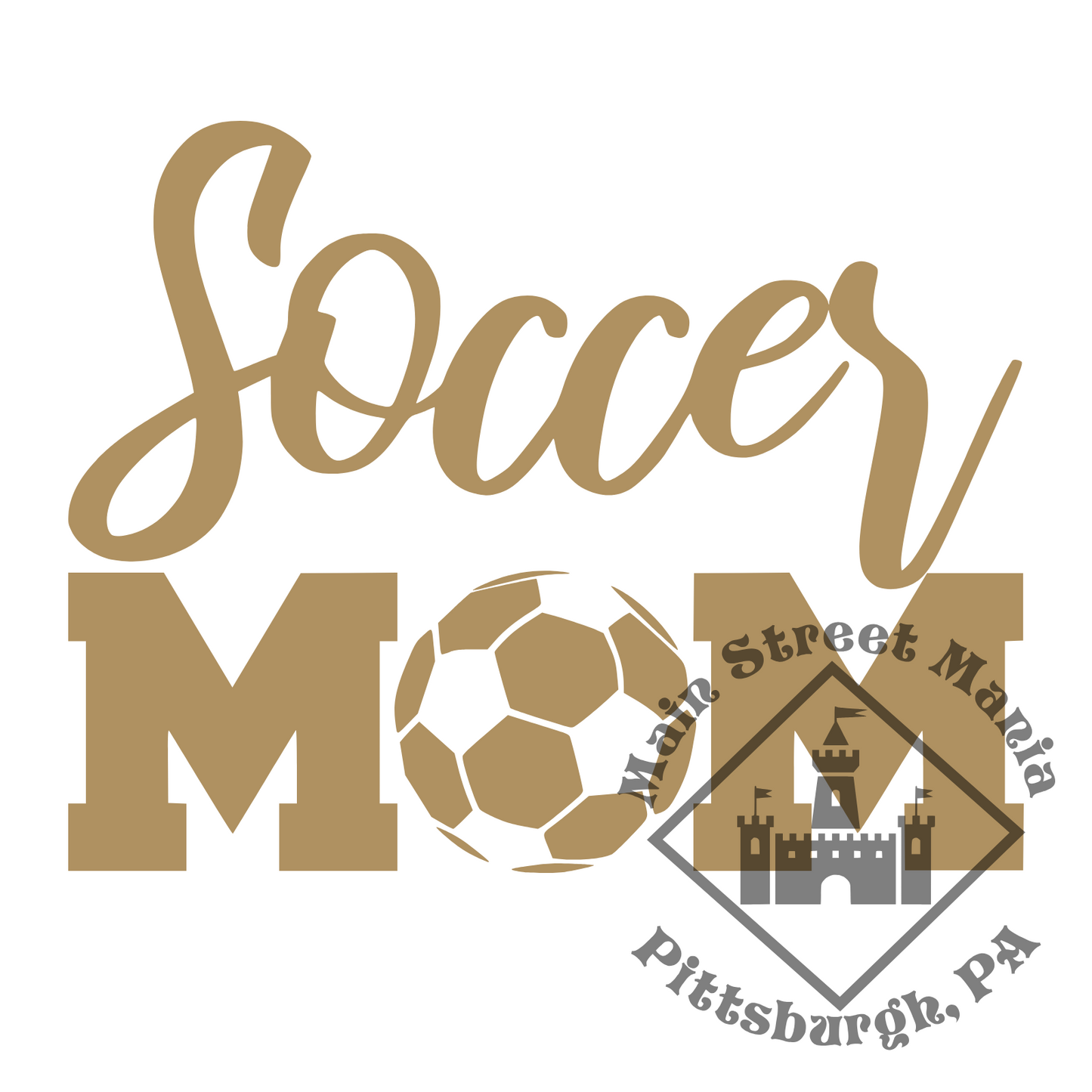 Soccer Mom Sticker Decal