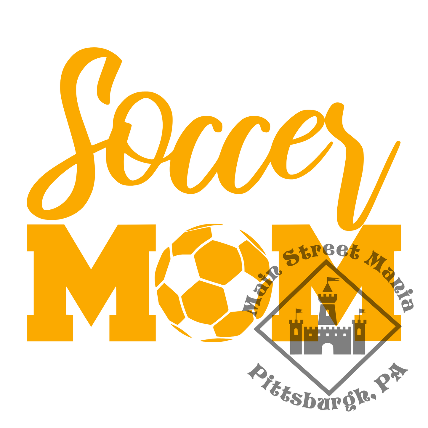 Soccer Mom Sticker Decal