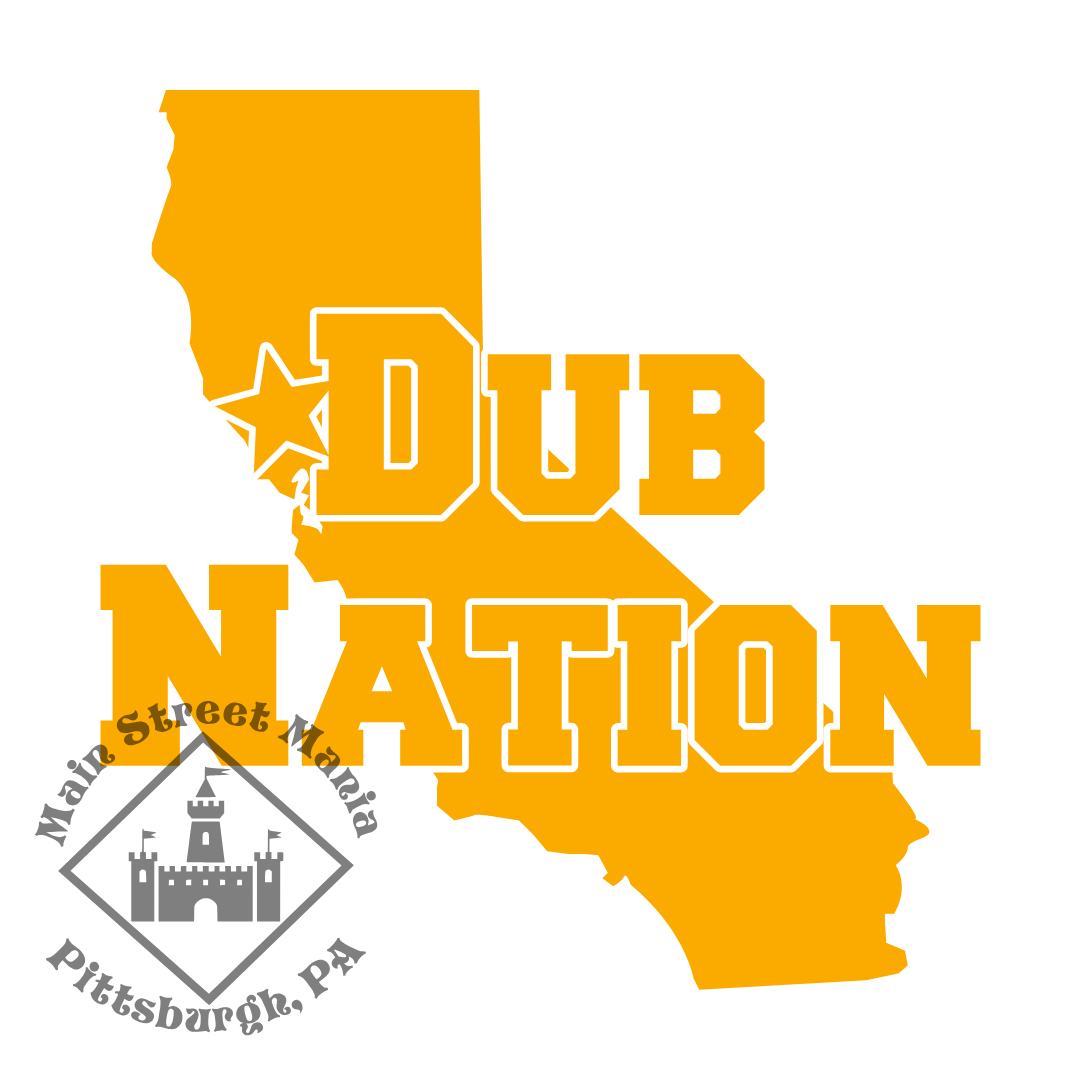 Golden State Warriors Dub Nation Sticker Decal