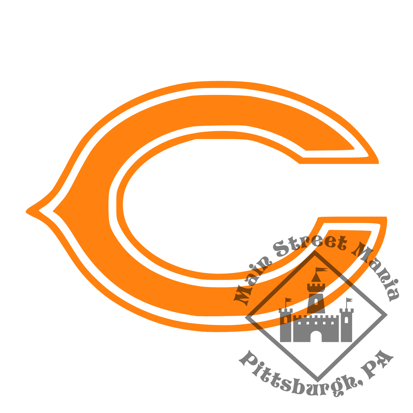Bears C Logo Sticker Decal