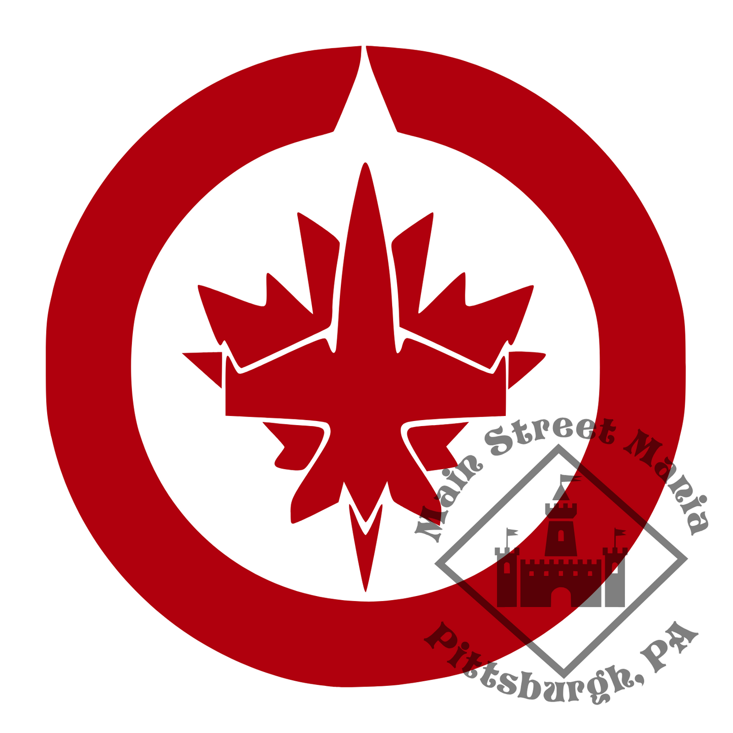 Jets Hockey Logo Sticker Decal