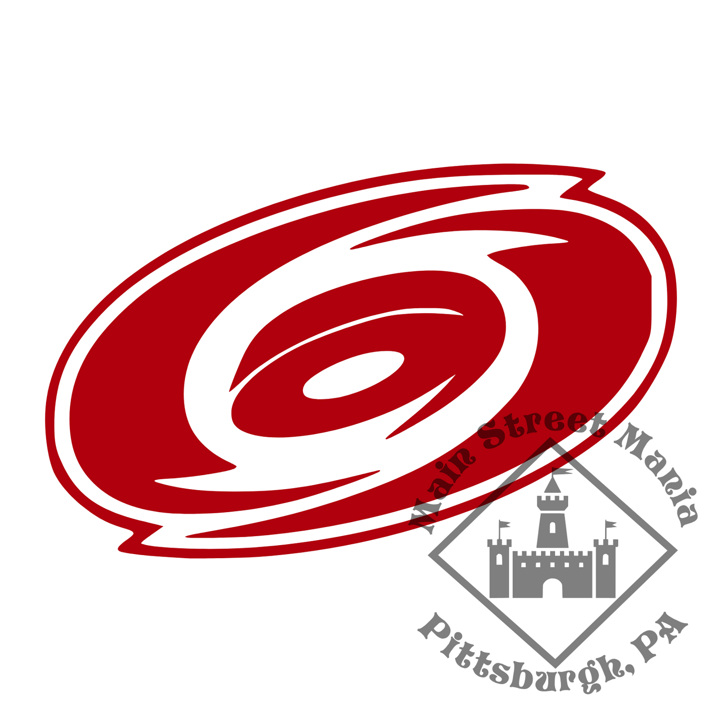 Hurricanes Logo Sticker Decal