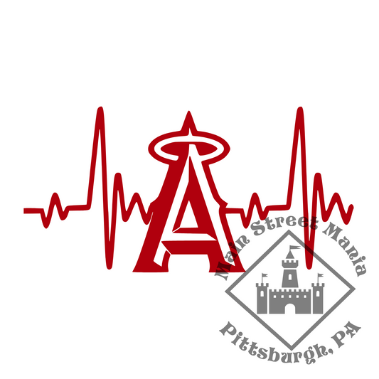 Angels Heartbeat Sticker Decal