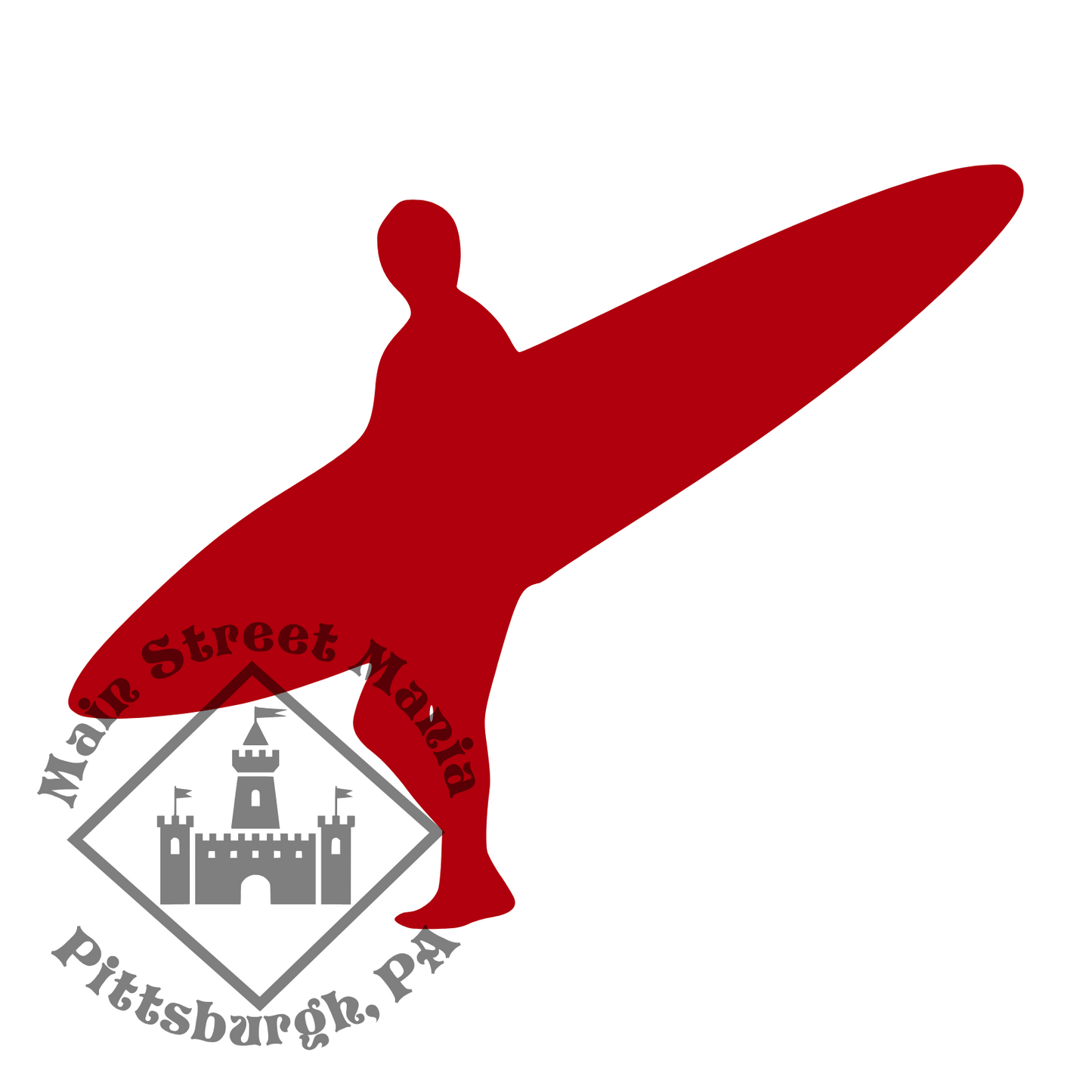 Long Board Surfer Sticker Decal