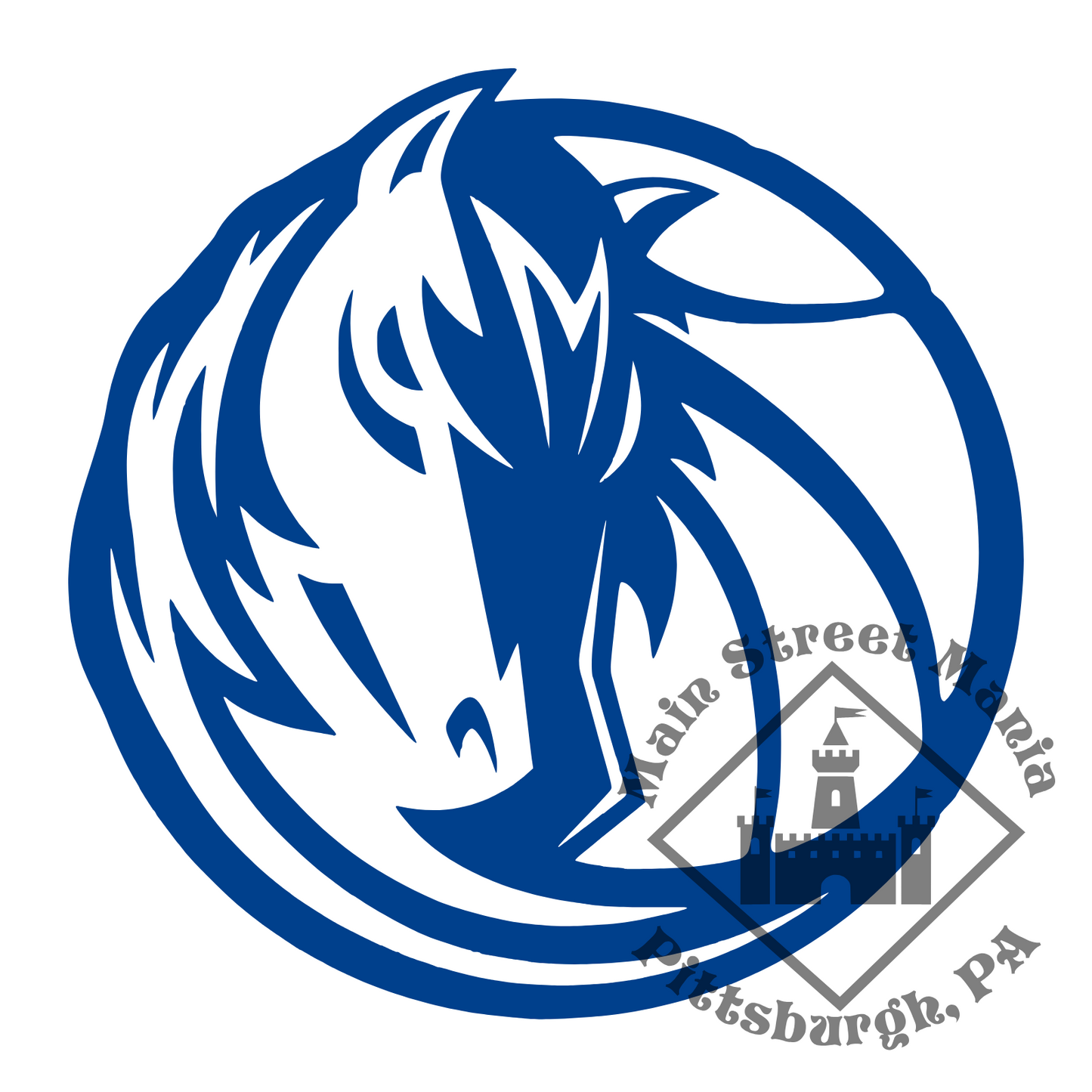 Mavericks Logo Sticker Decal