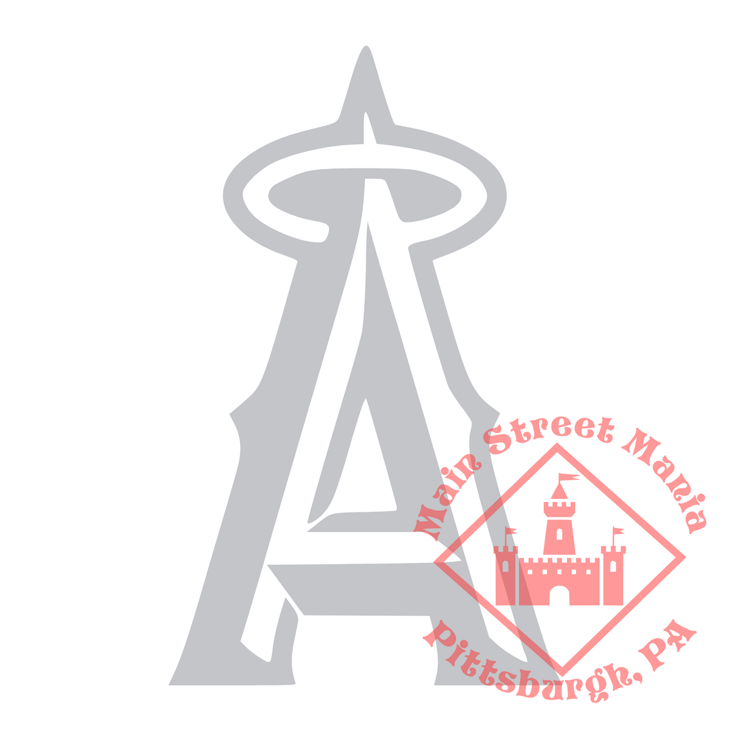 Angels A Logo Sticker Decal