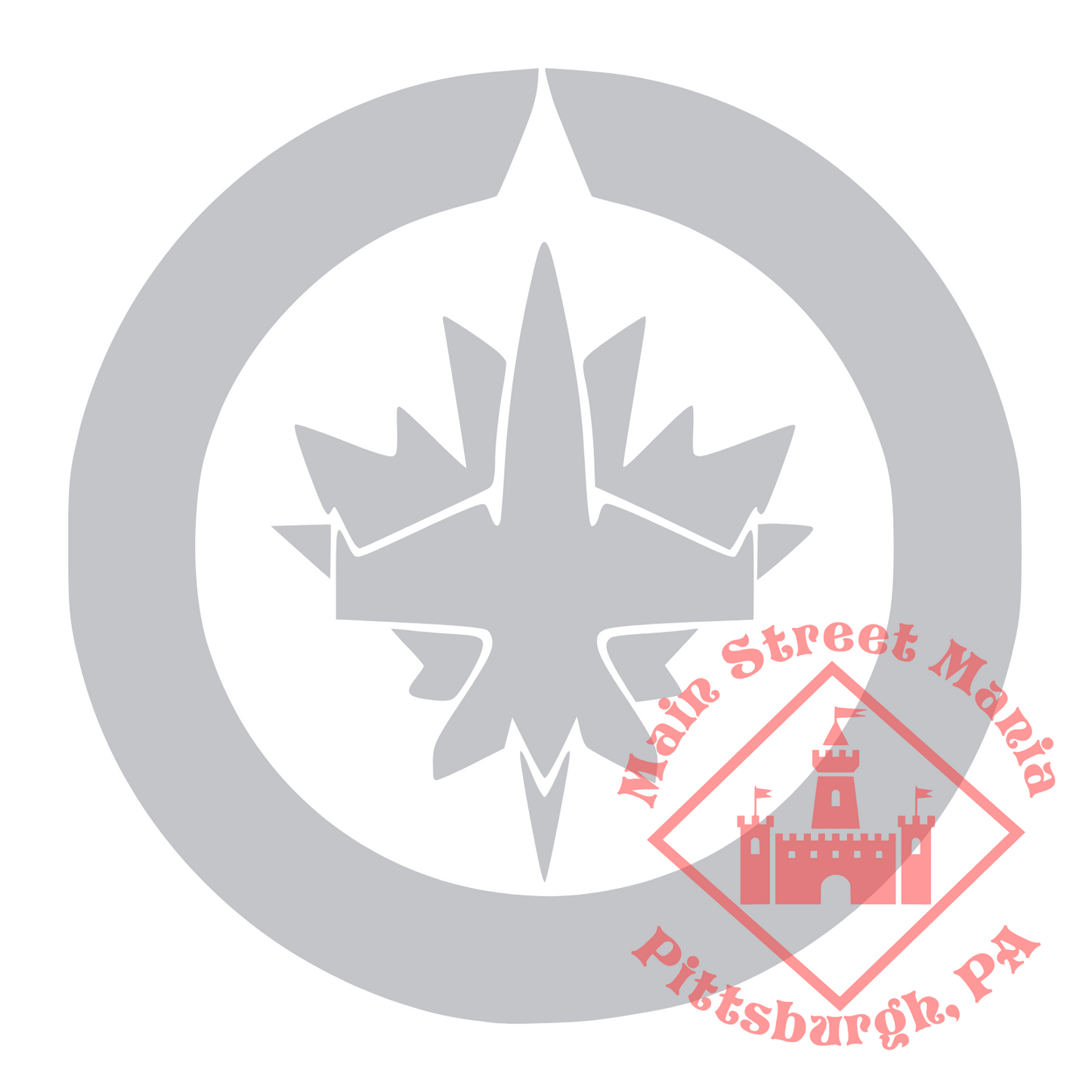 Jets Hockey Logo Sticker Decal