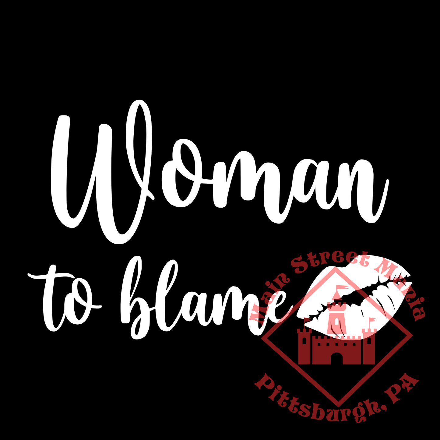 Woman to Blame Sticker Decal