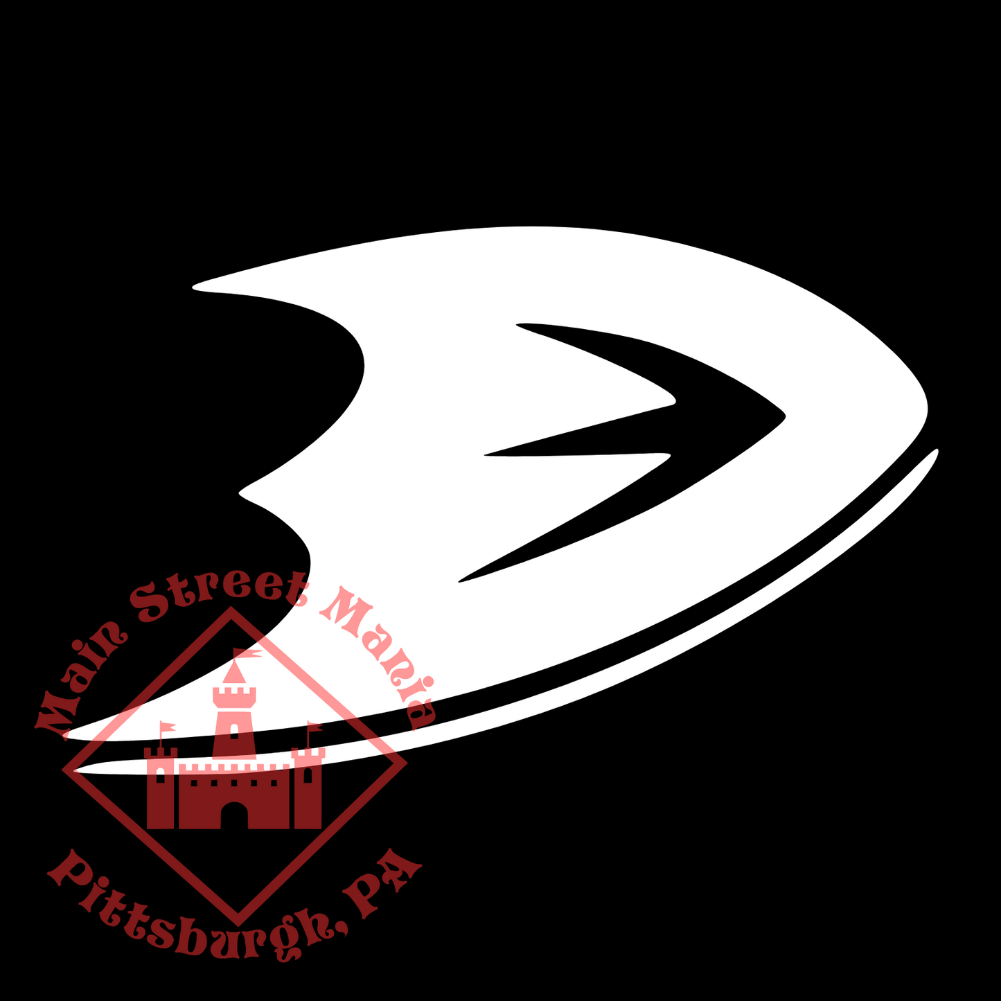 Ducks D Decal Sticker Decal