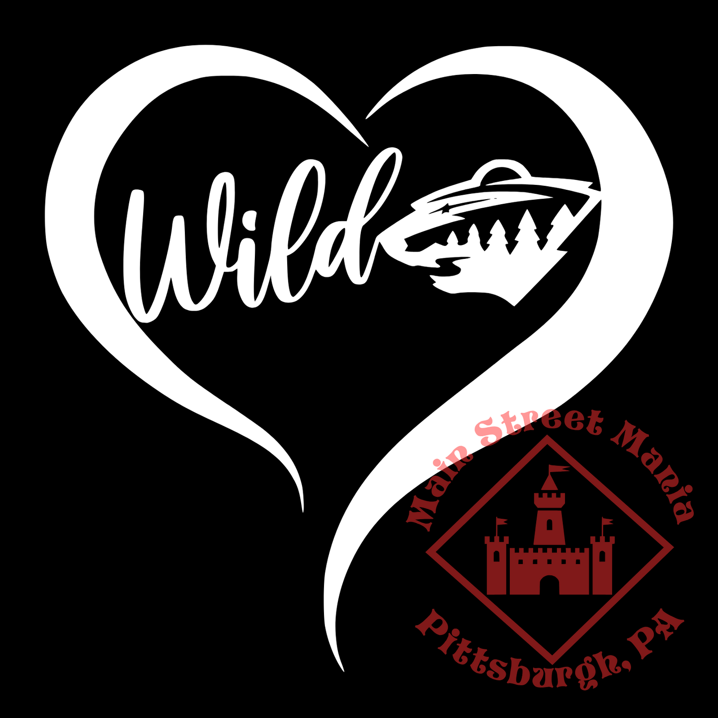 Wild Heart Sticker Decal