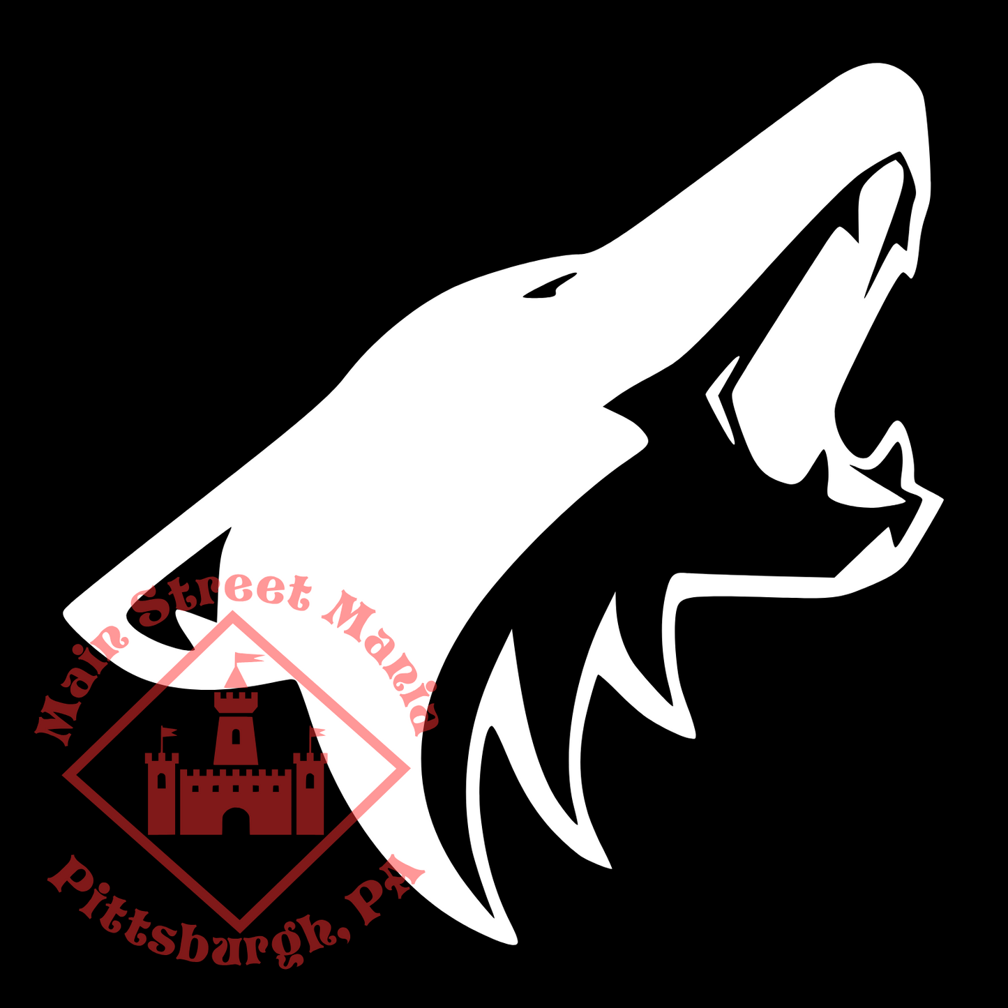 Coyotes Logo Sticker Decal