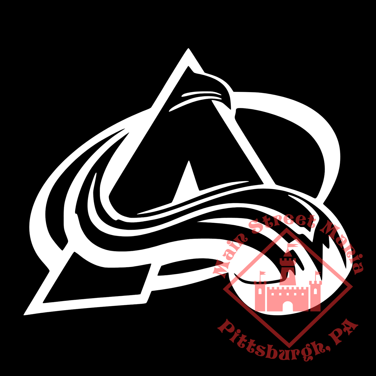 Avalanche A Logo Sticker Decal
