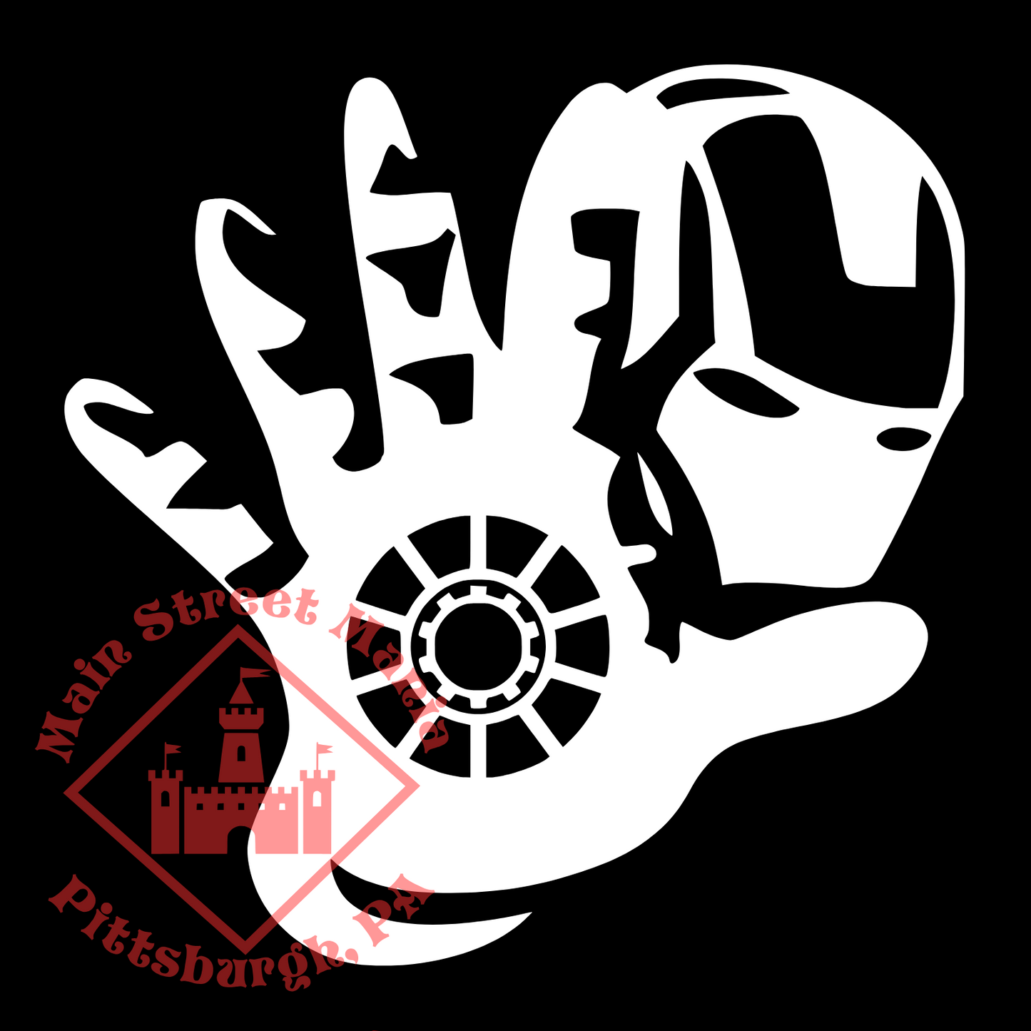 Iron Man Sticker Decal