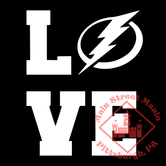Lightning Love Sticker Decal