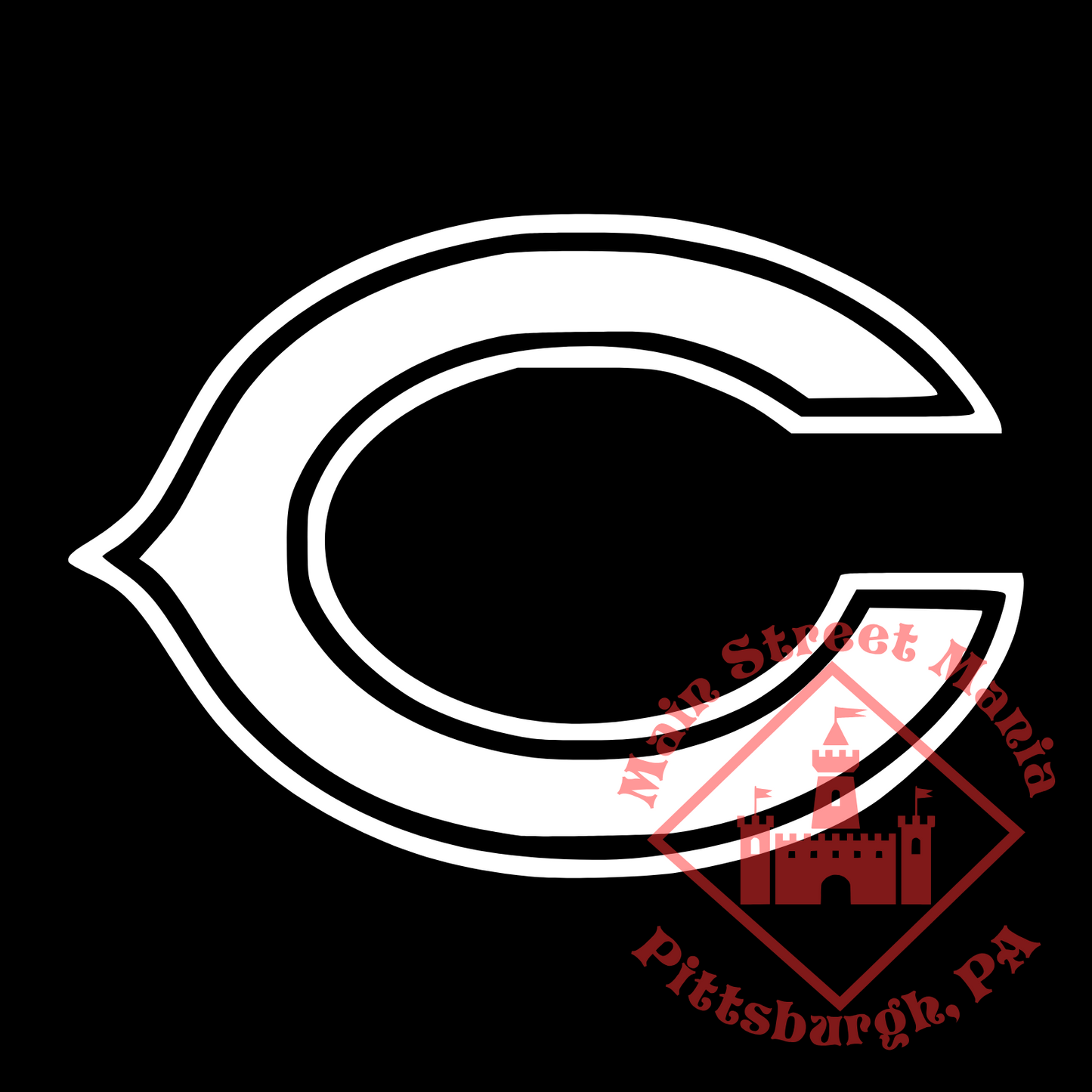 Bears C Logo Sticker Decal