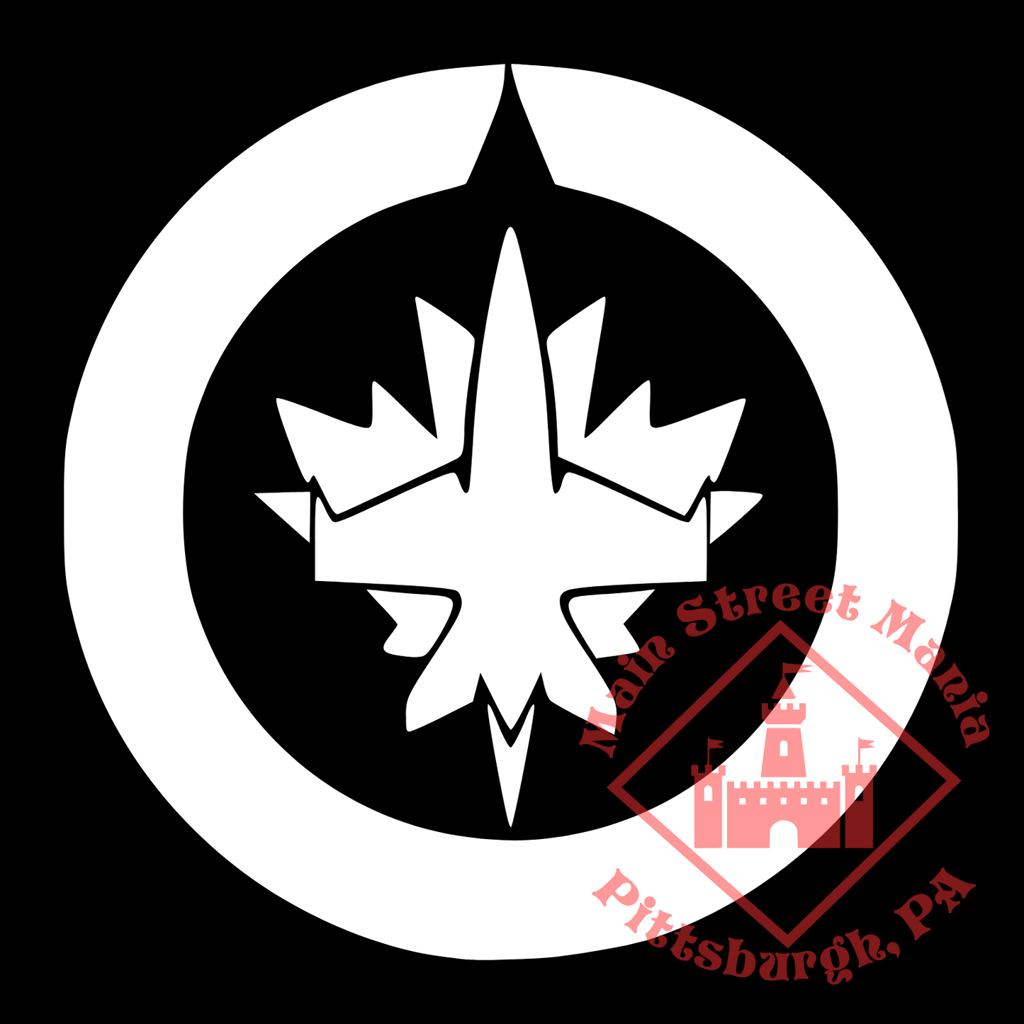Jets Hockey Logo Sticker Decal